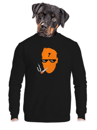 unisex mikina bez kapucne