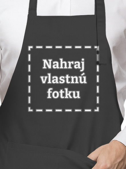 Vlastná potlač zástera Dark Grey