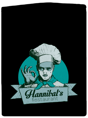 U Hannibala pánska mikina na zips Black