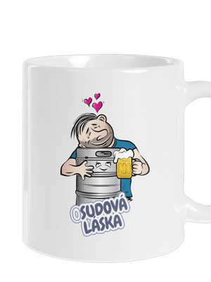 Osudová láska klasický hrnček White