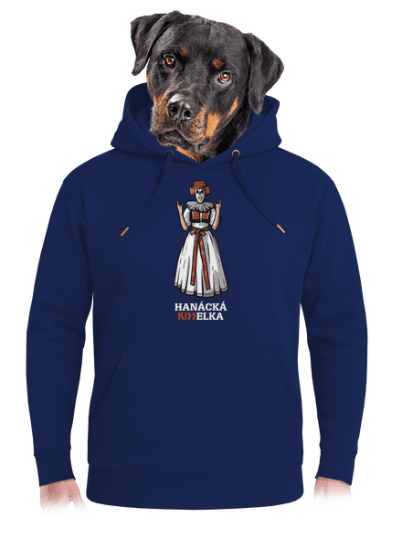 Hanácká Kisselka unisex mikina premium Navy