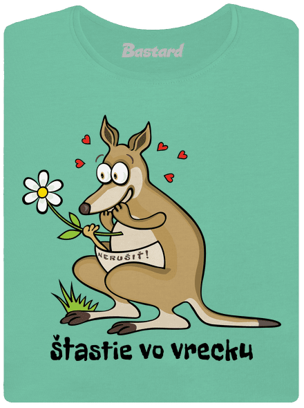 Šťastie vo vrecku dámske tričko prémium Mint Mal