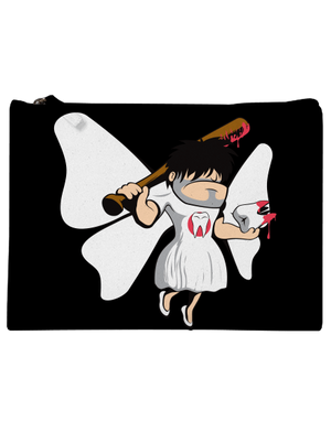 Zúbková víla taštička Black