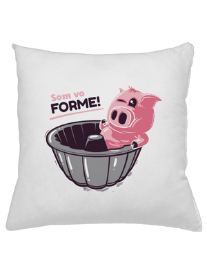 Vo forme vankúš White