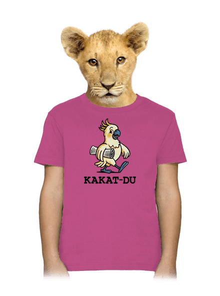 Kakat-du detské tričko Fuchsia