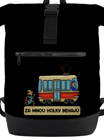 Za mnou baby behajú batoh Black