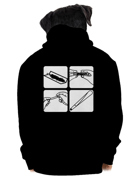 Joint pánska mikina na zips Black