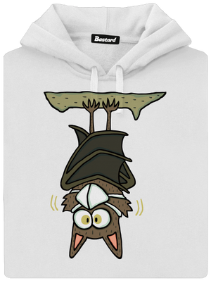 Nanopier dámska mikina klokanka White