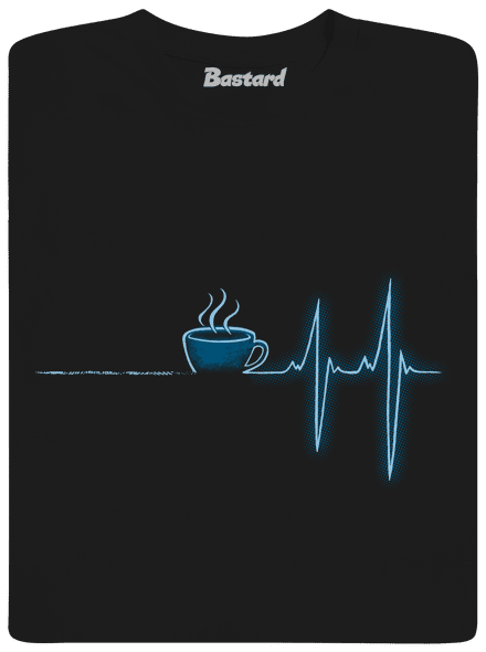 Coffee help detské tričko Black