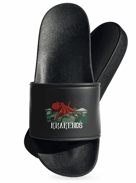 Krakenoš šľapky Black