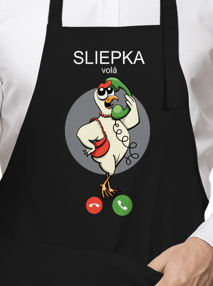 Sliepka volá zástera Black