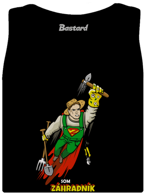 Záhradník dámske tielko klasické Black