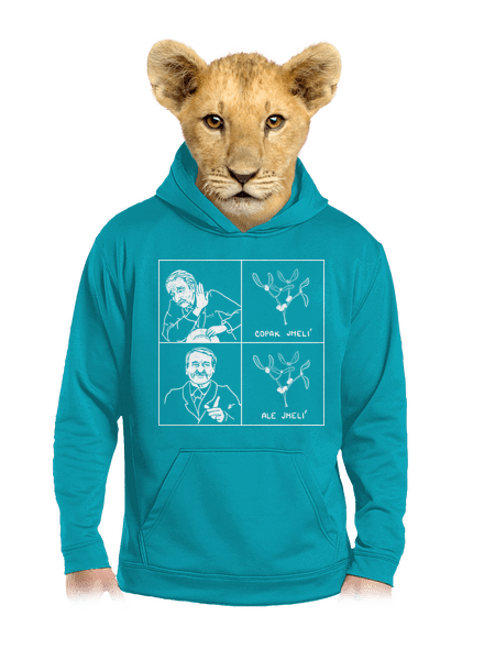 Cimrman: Copak jmelí detská mikina klokanka Hawaiian Blue