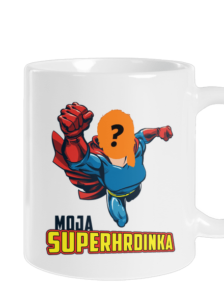 Moja superhrdinka klasický hrnček White