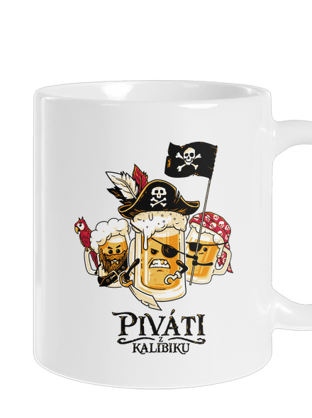 Piváti z Karibiku klasický hrnček White