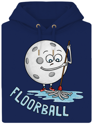 Floorball unisex mikina premium Navy