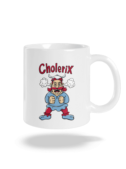 Cholerix klasický hrnček White