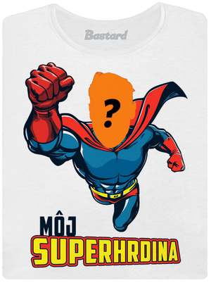 Môj superhrdina dámske tričko prémium White
