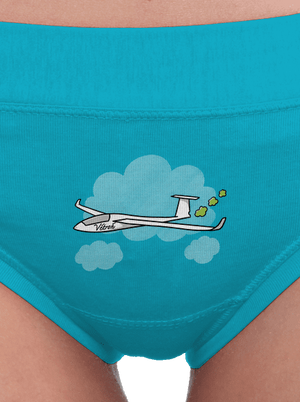 Větroň dámske nohavičky Turquoise