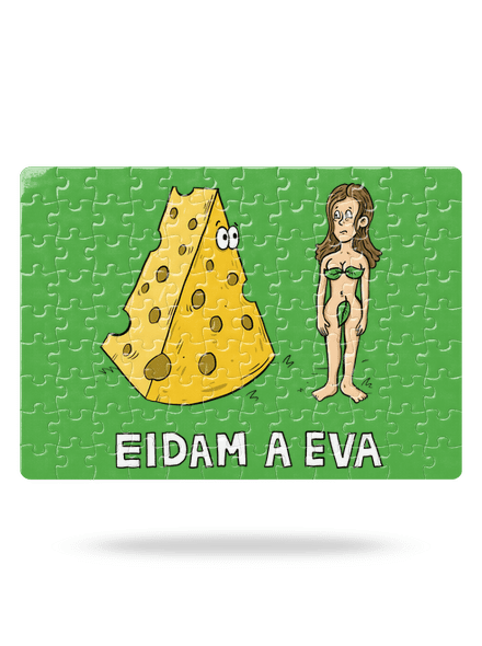 Eidam a Eva puzzle White
