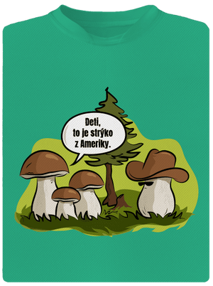 Strýko z Ameriky pánske športové tričko Mint Mal