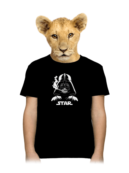 Darth Star detské tričko Black