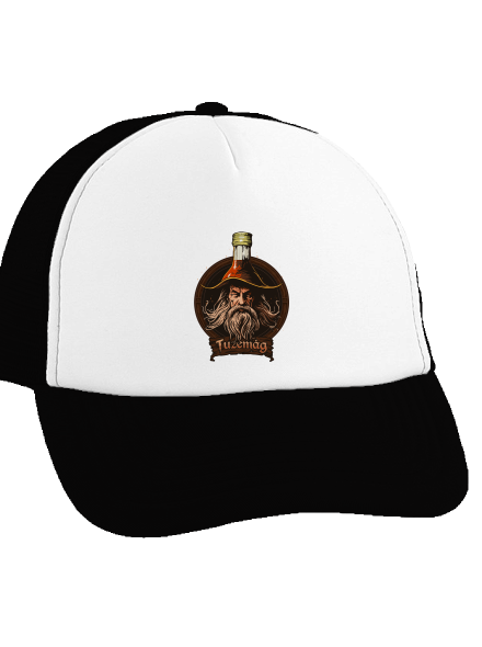 Tuzemág šiltovka truckerka Black cap