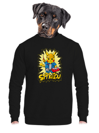 unisex mikina bez kapucne