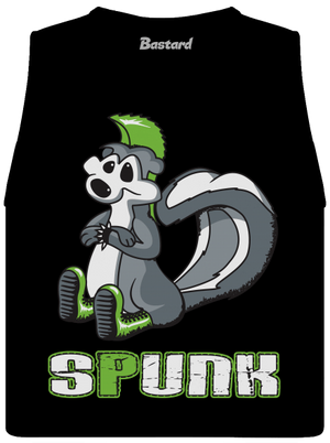 Spunk dámske tielko voľné Black