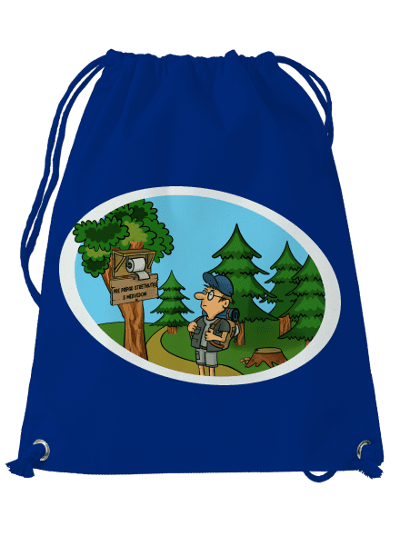Stretnutie s medveďom vak Royal Blue Mal