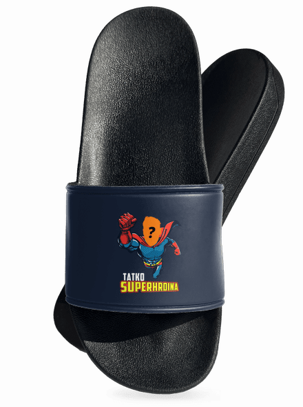 Tatko superhrdina šľapky Navy