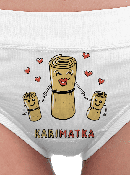 Karimatka dámske nohavičky White