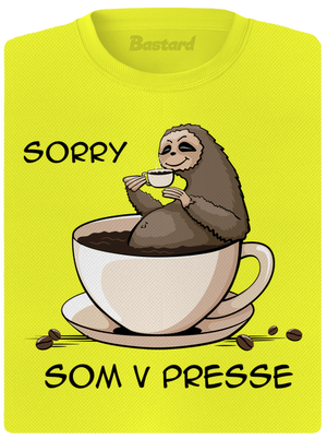 V presse dámske športové tričko Neon Yellow