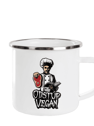 Odstup vegane plecháčik White