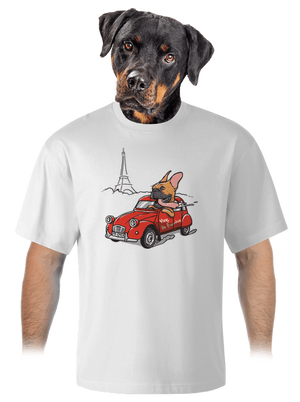 unisex tričko oversized