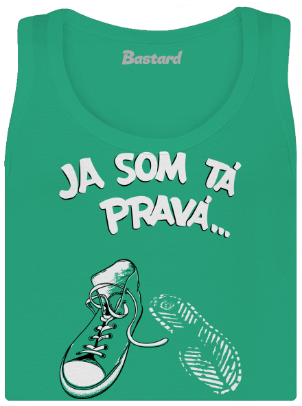 Hľadám tú pravú dámske tielko klasické Mint Mal