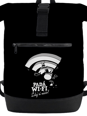 Padá wi-fi batoh Black