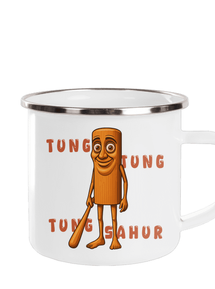 Tung Tung Tung Sahur – Italian Brainrot plecháčik White