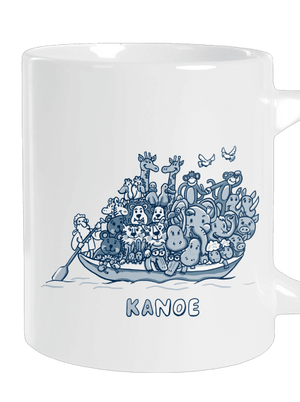 Noemova archa veľký hrnček White