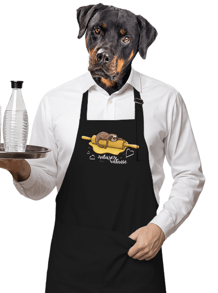 Milujem váľanie zástera Black