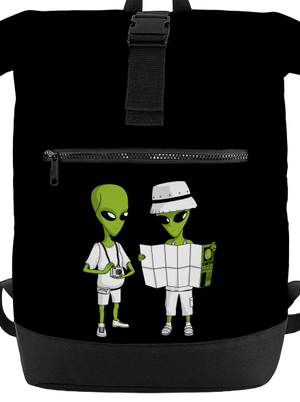 Mimozemšťania batoh Black