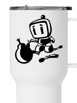 Bomberman termohrnček White