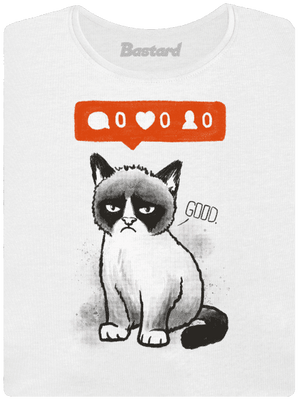 Grumpy dámske tričko s lemom White