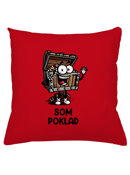 Som poklad vankúš Red