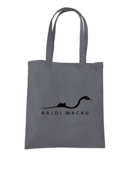 Nájdi mačku taška Graphite grey