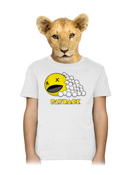 Payback detské tričko White