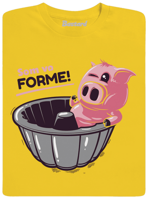 Vo forme pánske tričko Gold