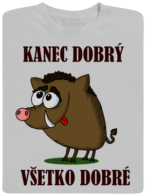 Kanec dobrý pánske tričko Pacific Grey