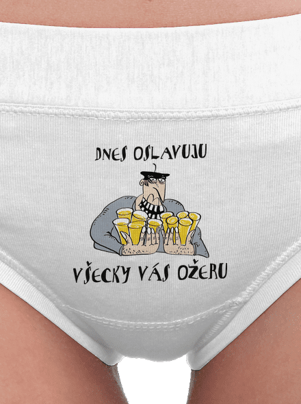 Dnes oslavujem dámske nohavičky White