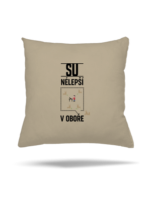 Su nélepší v oboře vankúš Beige